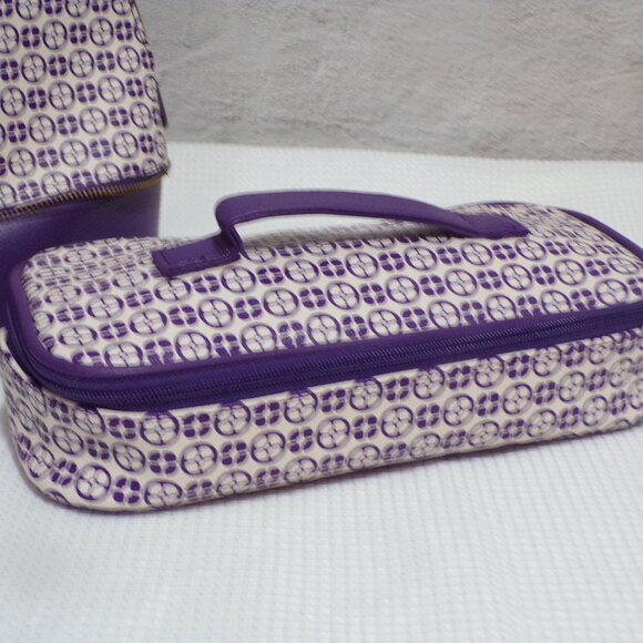 Inman Global Chic Women's Dome Travel Handbag w/Makeup Bag & Fanny Purse - Picture 4 of 14